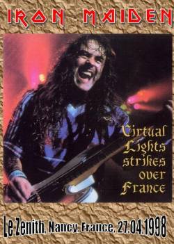 Iron Maiden (UK-1) : Virtual Lights Strikes Over France (DVD)